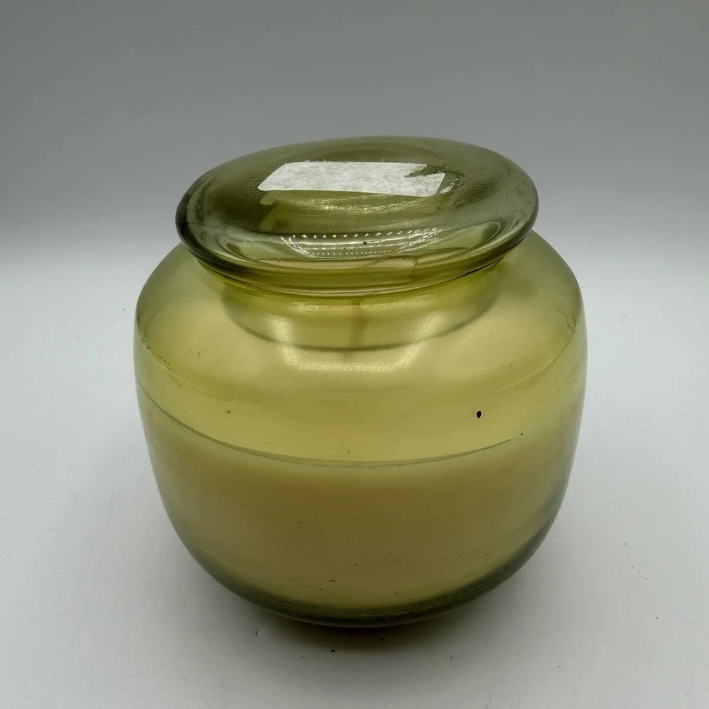 The Library at CANDLEFISH Wax Candle Charleston‎ SC #040 Rose Leather Lavender